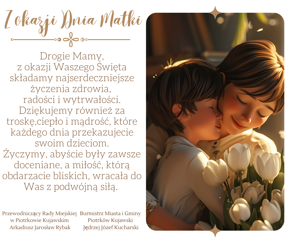 Życzenia z okazji Dnia Matki - 2025 r.